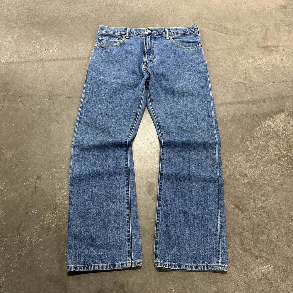 Levi's 517 Bootcut Jeans Size W35 L30 Blue Denim Medium Wash